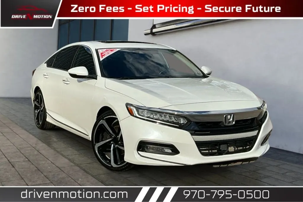 White 2020 Honda Accord Touring Sedan 4D for sale in Greeley, CO