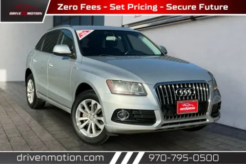 Silver 2014 Audi Q5 2.0T Premium Sport Utility 4D for sale in Greeley, CO