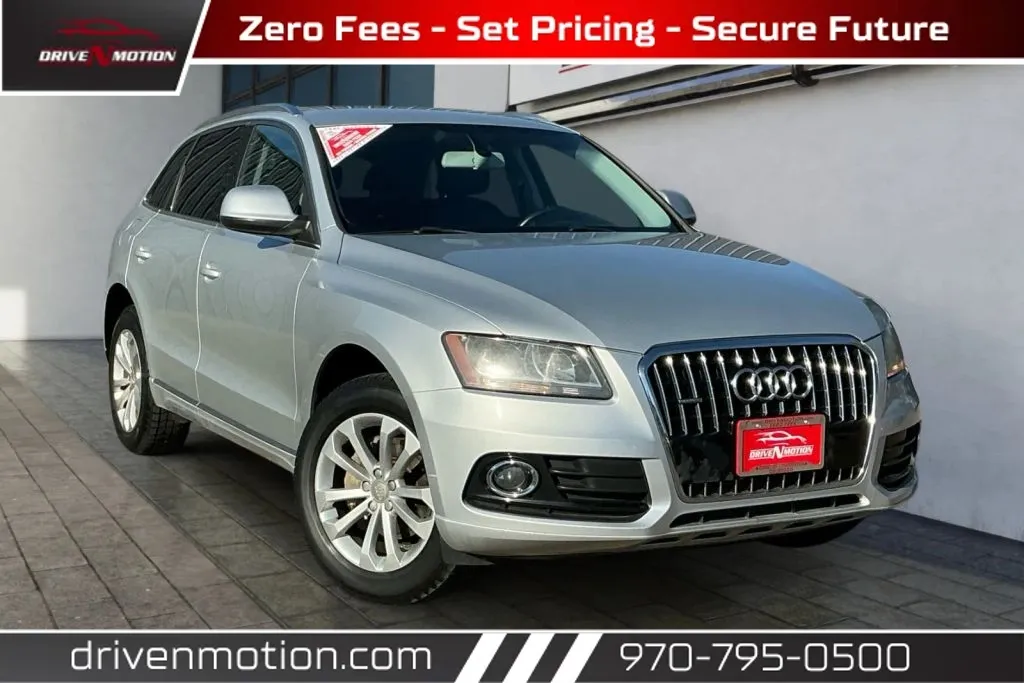 Silver 2014 Audi Q5 2.0T Premium Sport Utility 4D for sale in Greeley, CO