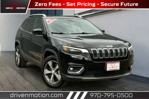 Black 2019 Jeep Cherokee Limited Sport Utility 4D for sale in Greeley, CO