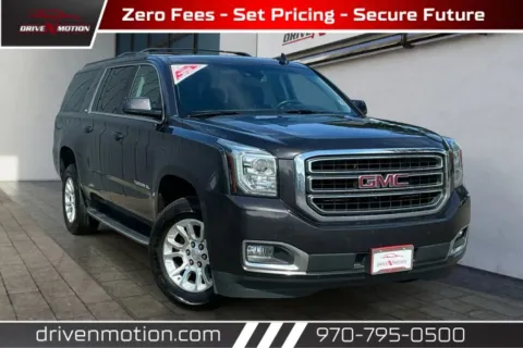 Gray 2018 GMC Yukon XL SLT Sport Utility 4D for sale in Greeley, CO