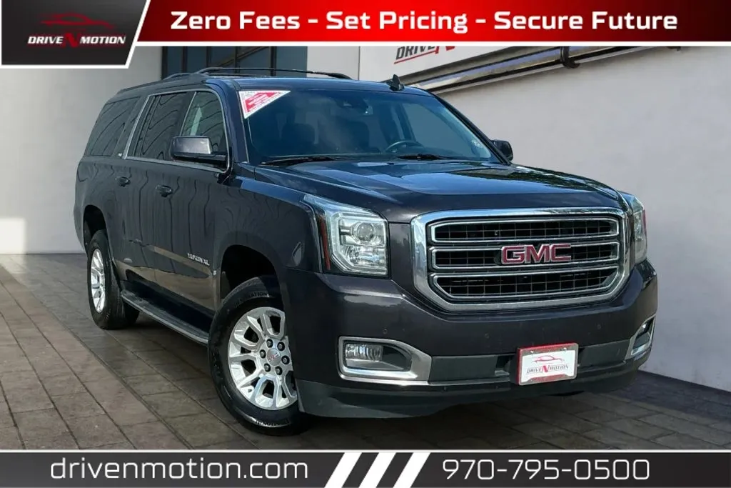 Gray 2018 GMC Yukon XL SLT Sport Utility 4D for sale in Greeley, CO