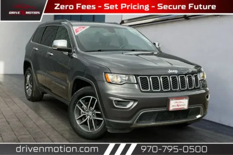 Gray 2018 Jeep Grand Cherokee Limited Sport Utility 4D for sale in Greeley, CO