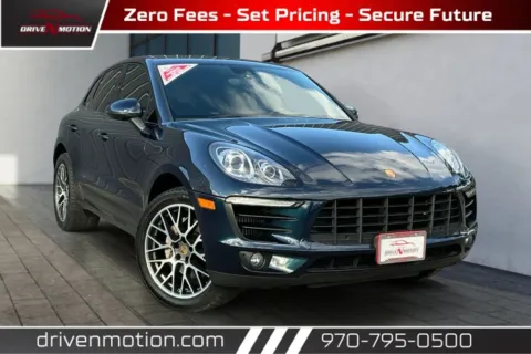 Blue 2018 Porsche Macan S Sport Utility 4D for sale in Greeley, CO