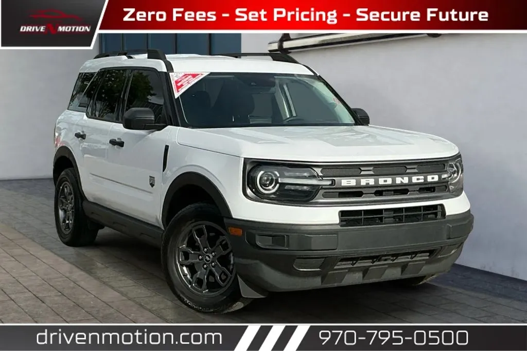 White 2022 Ford Bronco Sport Big Bend Sport Utility 4D for sale in Greeley, CO