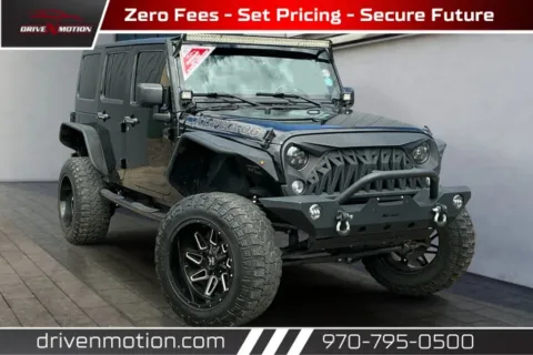 Black 2016 Jeep Wrangler Unlimited Sport S Sport Utility 4D for sale in Greeley, CO