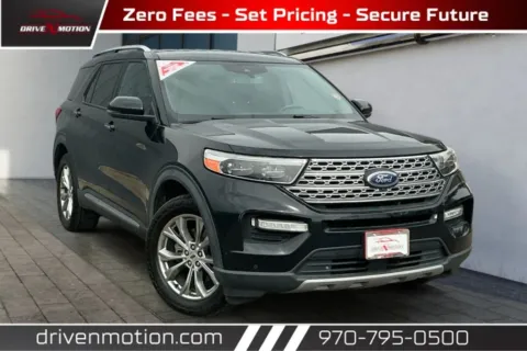 Black 2020 Ford Explorer Limited Sport Utility 4D for sale in Greeley, CO