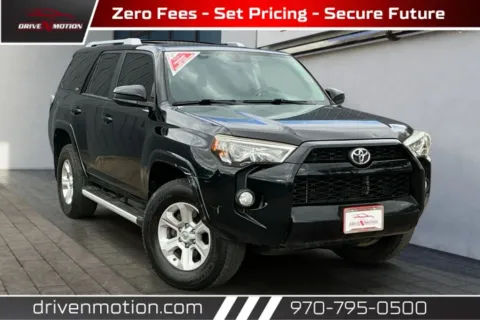 Black 2014 Toyota 4Runner SR5 Sport Utility 4D for sale in Greeley, CO