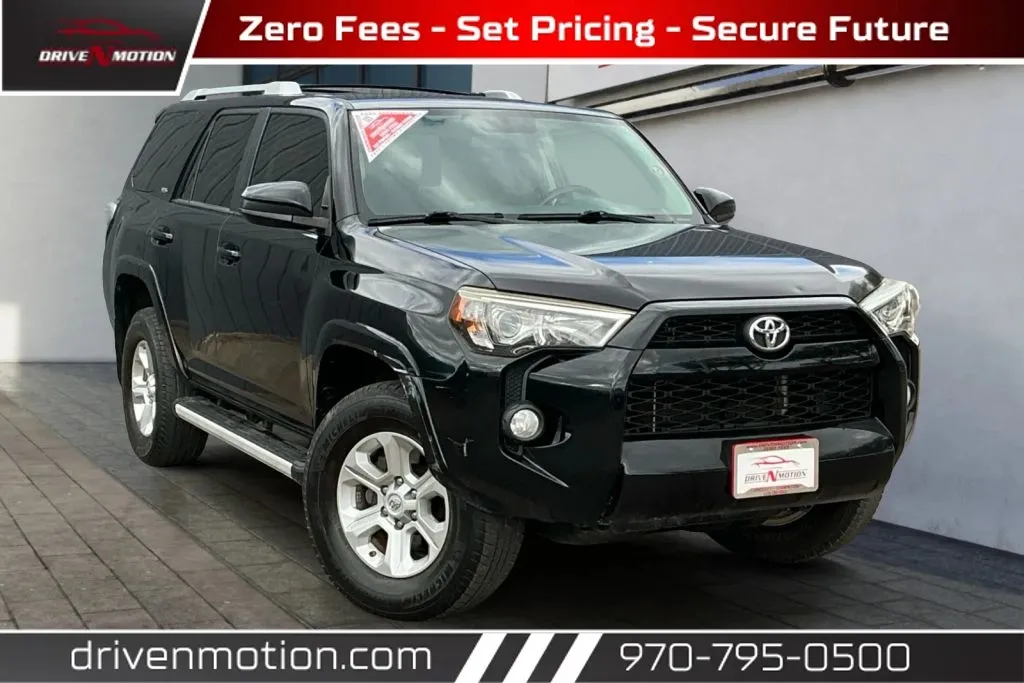 Black 2014 Toyota 4Runner SR5 Sport Utility 4D for sale in Greeley, CO