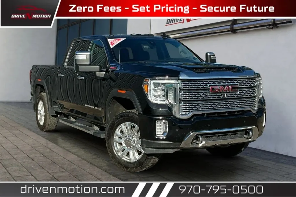 Black 2023 GMC Sierra 2500 HD Crew Cab Denali Pickup 4D 6 1/2 ft for sale in Greeley, CO