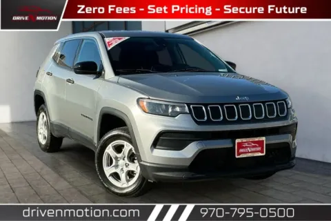 Silver 2022 Jeep Compass Sport SUV 4D for sale in Greeley, CO