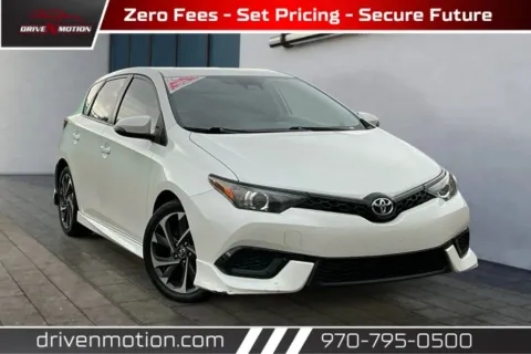 White 2018 Toyota Corolla iM Hatchback 4D for sale in Greeley, CO