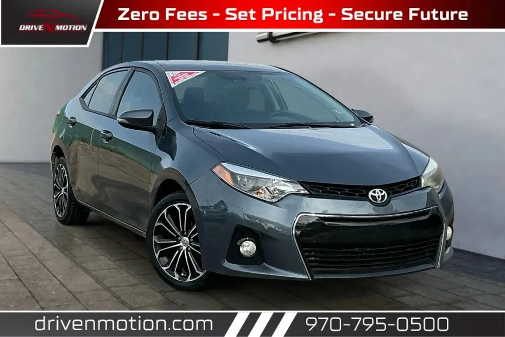 Gray 2016 Toyota Corolla S Plus Sedan 4D for sale in Greeley, CO