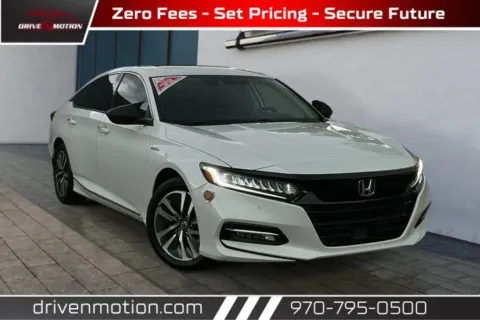 White 2020 Honda Accord Hybrid Touring Sedan 4D for sale in Greeley, CO
