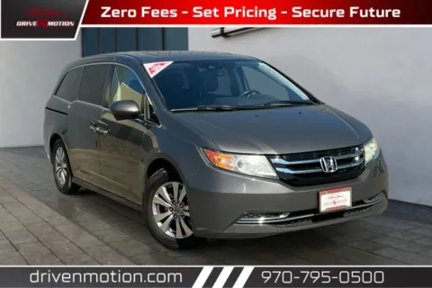 Gray 2014 Honda Odyssey EX-L Minivan 4D for sale in Greeley, CO