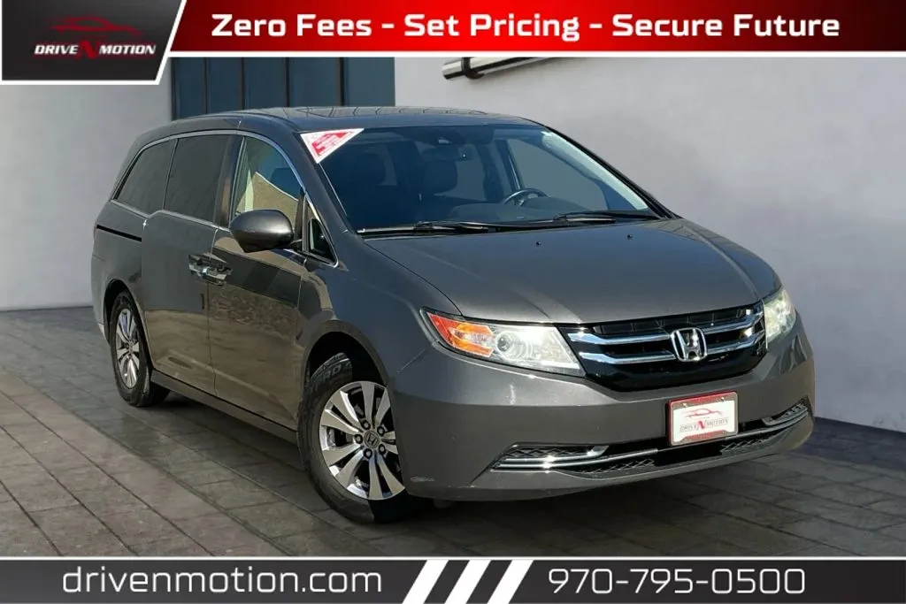 Gray 2014 Honda Odyssey EX-L Minivan 4D for sale in Greeley, CO