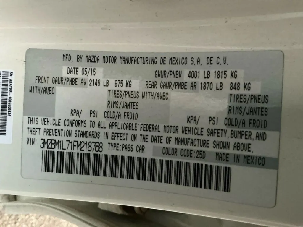 Mazda Mazda3 photo 37