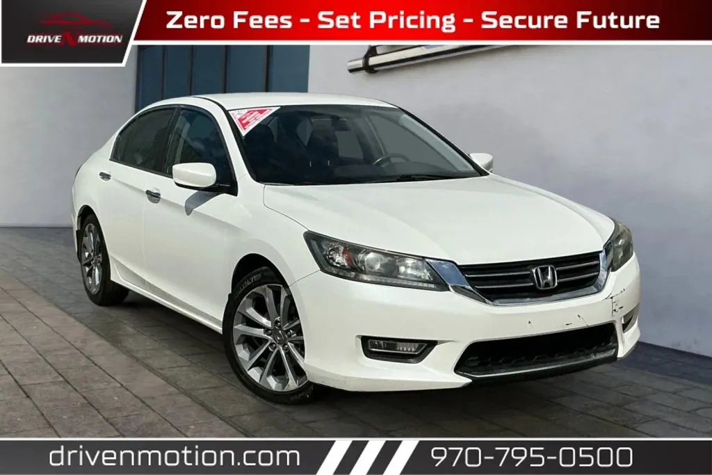 White 2013 Honda Accord Sport Sedan 4D for sale in Greeley, CO