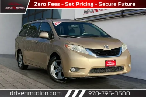 Beige 2012 Toyota Sienna LE Minivan 4D for sale in Greeley, CO