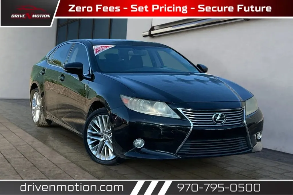 Black 2013 Lexus ES 350 Sedan 4D for sale in Greeley, CO
