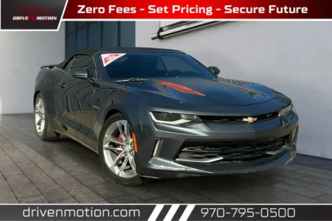 Gray 2017 Chevrolet Camaro LT Convertible 2D for sale in Greeley, CO