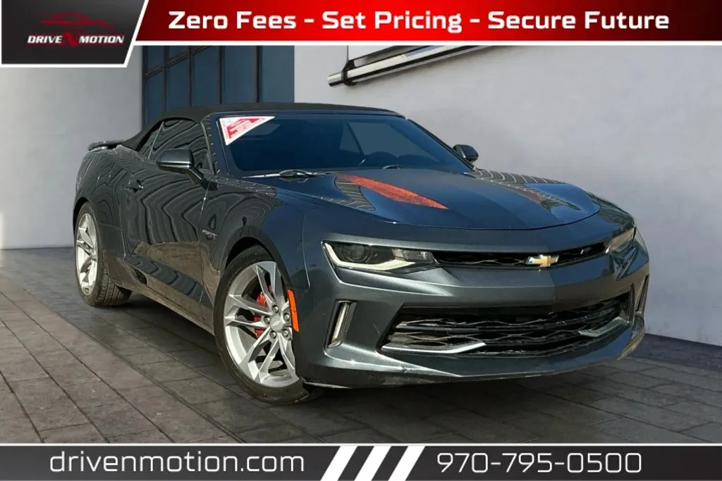 Gray 2017 Chevrolet Camaro LT Convertible 2D for sale in Greeley, CO