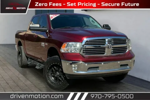 Red 2019 Ram 1500 Classic Crew Cab Big Horn Pickup 4D 5 1/2 ft for sale in Greeley, CO