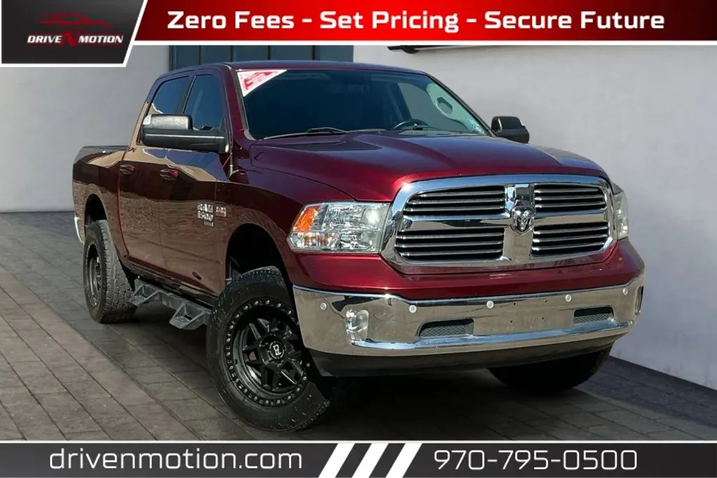 Red 2019 Ram 1500 Classic Crew Cab Big Horn Pickup 4D 5 1/2 ft for sale in Greeley, CO