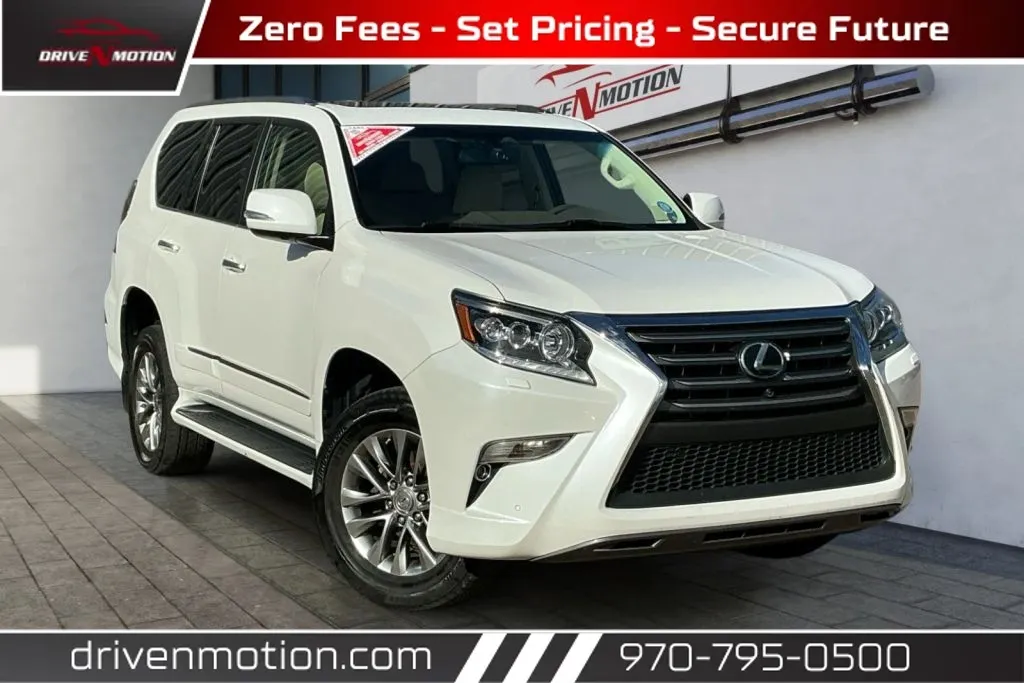 White 2017 Lexus GX 460 Luxury Sport Utility 4D for sale in Greeley, CO