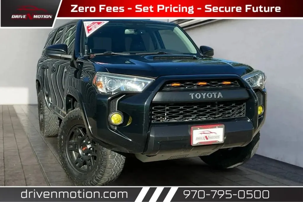 Black 2015 Toyota 4Runner TRD Pro Sport Utility 4D for sale in Greeley, CO