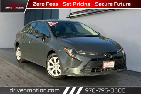 Gray 2024 Toyota Corolla LE Sedan 4D for sale in Greeley, CO