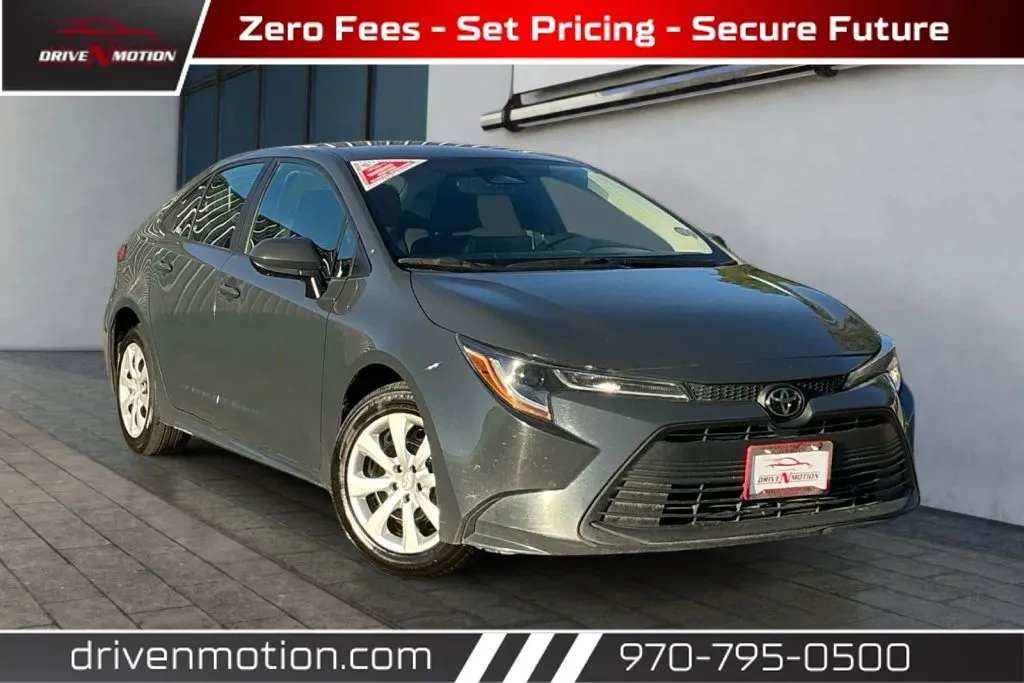 Gray 2024 Toyota Corolla LE Sedan 4D for sale in Greeley, CO