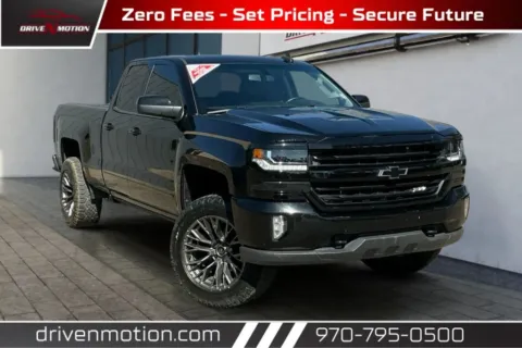 Black 2019 Chevrolet Silverado 1500 LD Double Cab LT Pickup 4D 6 1/2 ft for sale in Greeley, CO