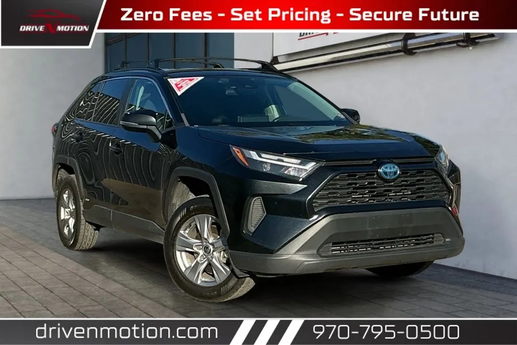 Black 2023 Toyota RAV4 Hybrid LE Sport Utility 4D for sale in Greeley, CO