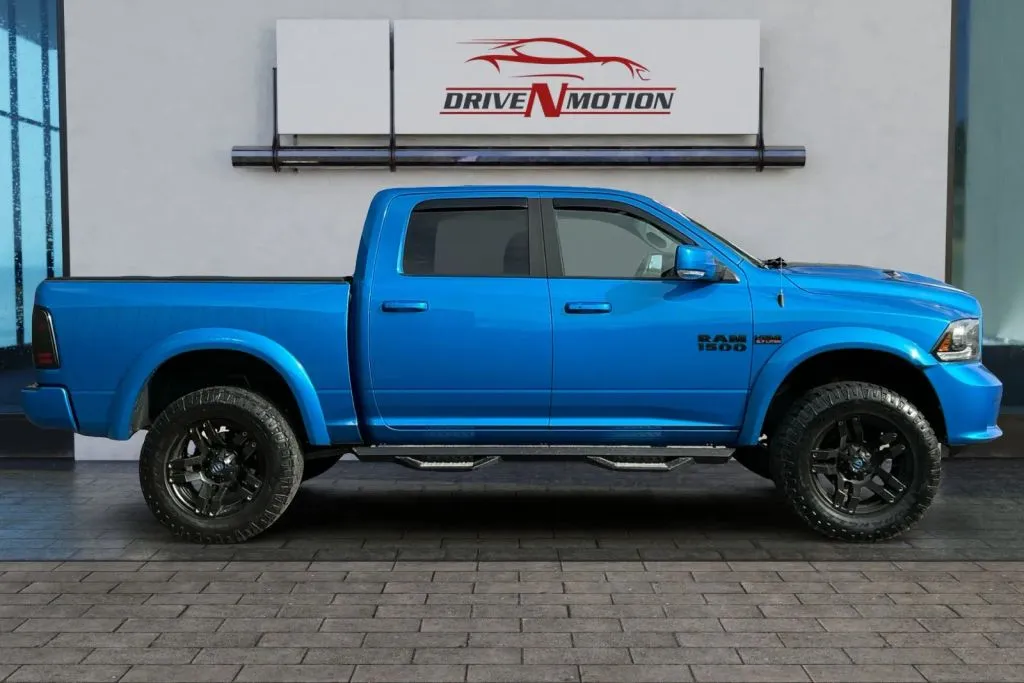 Another view of 2018 Ram 1500 Crew Cab Sport Pickup 4D 5 1/2 ft for sale in Greeley, CO at Drive N-Motion Greeley