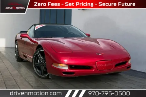 Red 2001 Chevrolet Corvette Convertible 2D for sale in Greeley, CO