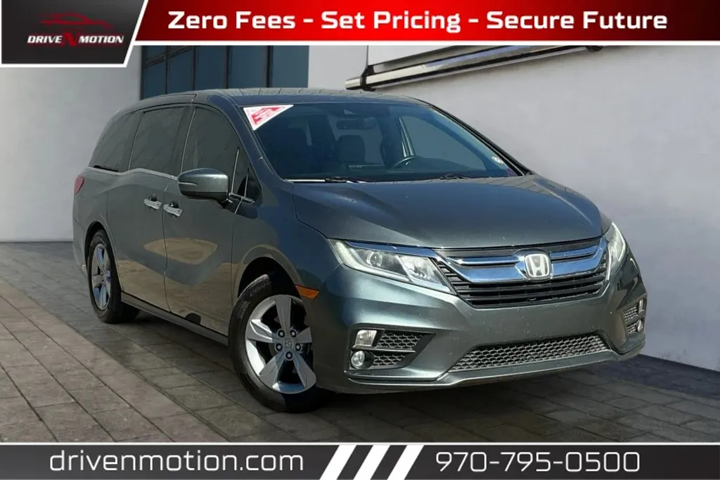 Gray 2018 Honda Odyssey EX-L Minivan 4D for sale in Greeley, CO