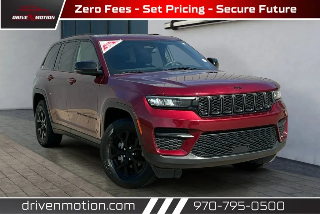 Red 2024 Jeep Grand Cherokee Altitude Sport Utility 4D for sale in Greeley, CO