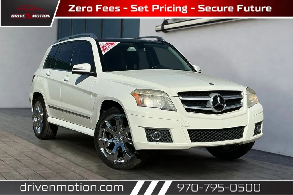 White 2010 Mercedes-Benz GLK-Class GLK 350 4MATIC Sport Utility 4D for sale in Greeley, CO