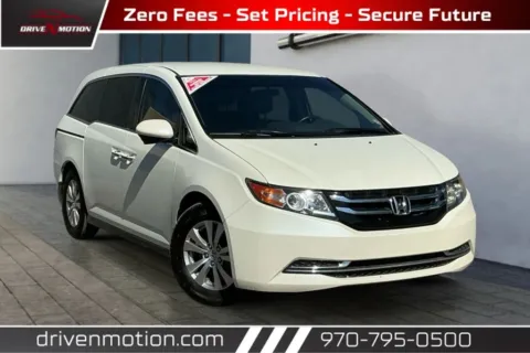 White 2016 Honda Odyssey SE Minivan 4D for sale in Greeley, CO