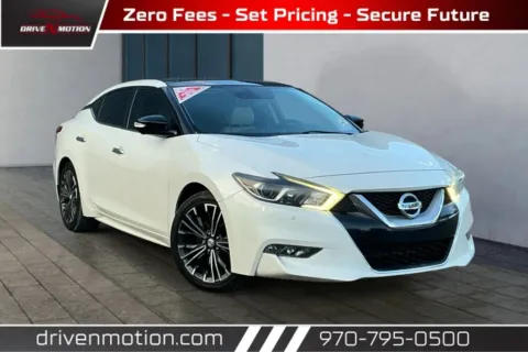 White 2016 Nissan Maxima Platinum Sedan 4D for sale in Greeley, CO