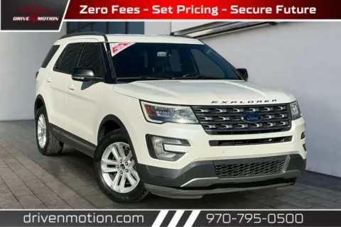 White 2017 Ford Explorer XLT Sport Utility 4D for sale in Greeley, CO