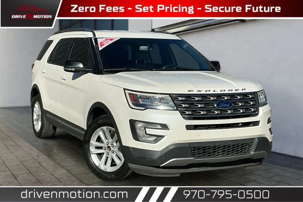 White 2017 Ford Explorer XLT Sport Utility 4D for sale in Greeley, CO