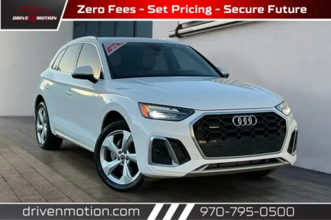 White 2023 Audi Q5 45 TFSI S line Premium Plus Sport Utility 4D for sale in Greeley, CO