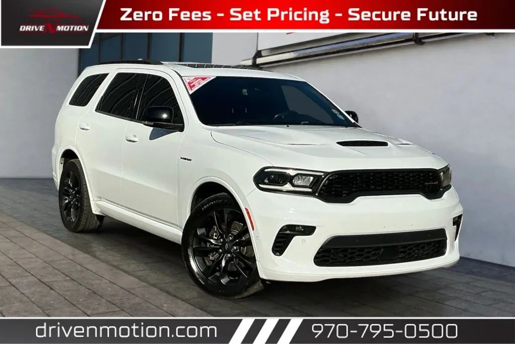 White 2021 Dodge Durango R/T Sport Utility 4D for sale in Greeley, CO