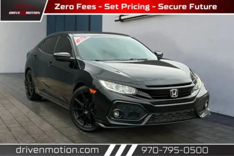Black 2018 Honda Civic Sport Hatchback 4D for sale in Greeley, CO