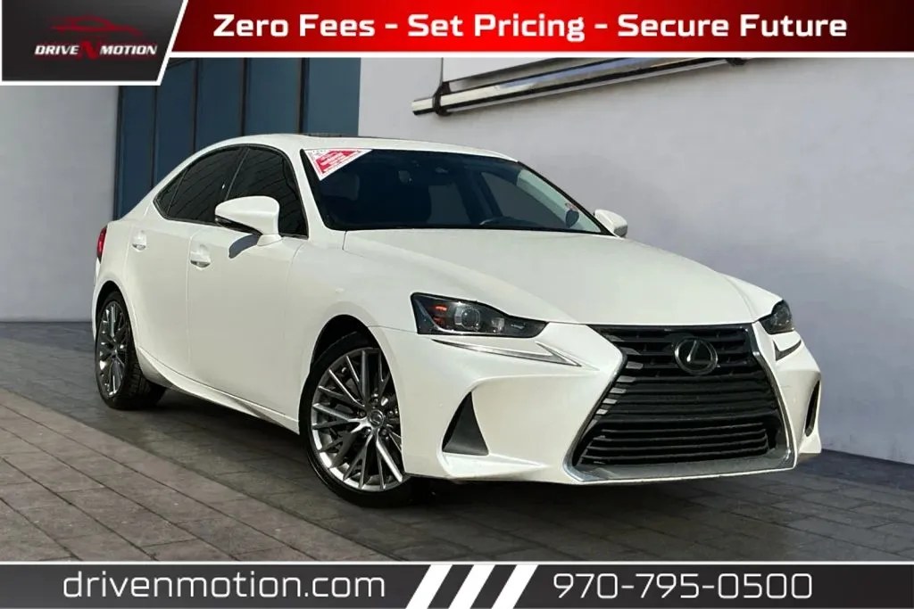 White 2019 Lexus IS 300 Sedan 4D for sale in Greeley, CO