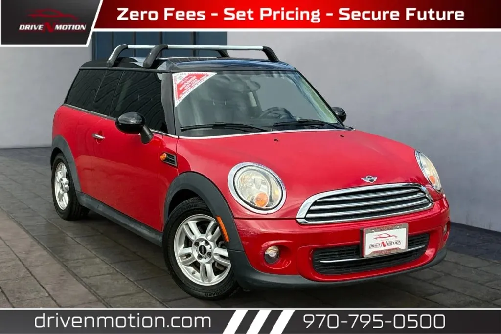 Red 2013 MINI Clubman Cooper Hatchback 3D for sale in Greeley, CO