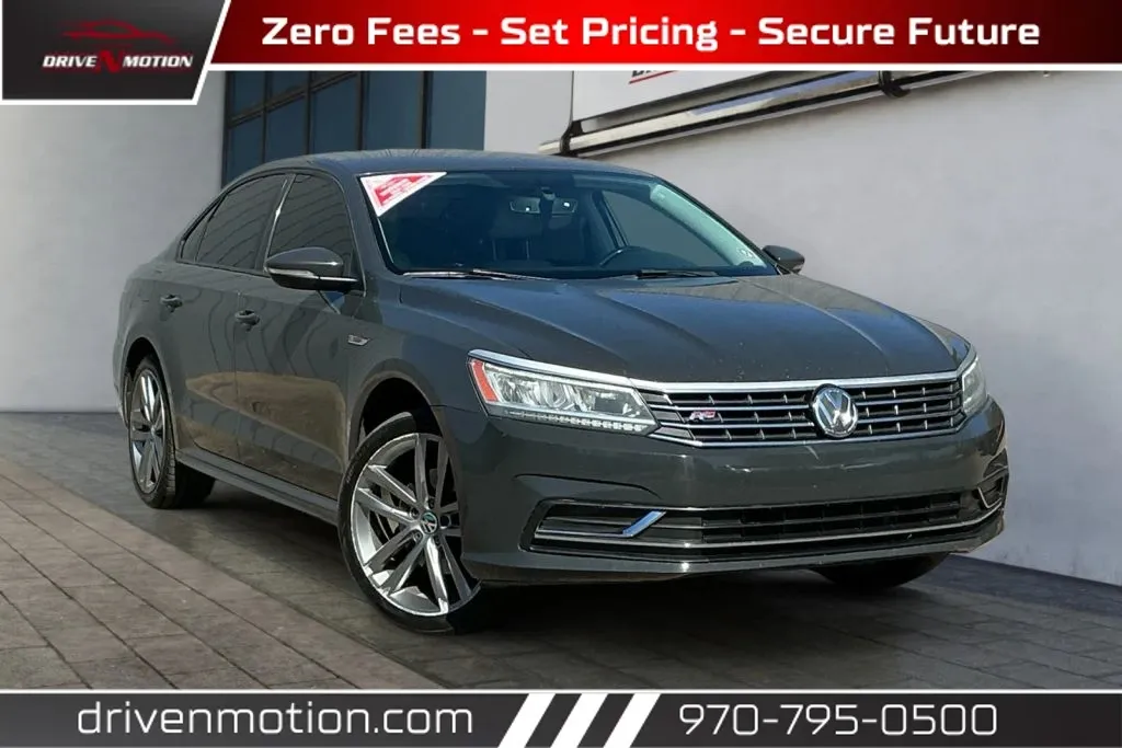 Gray 2018 Volkswagen Passat 2.0T R-Line Sedan 4D for sale in Greeley, CO