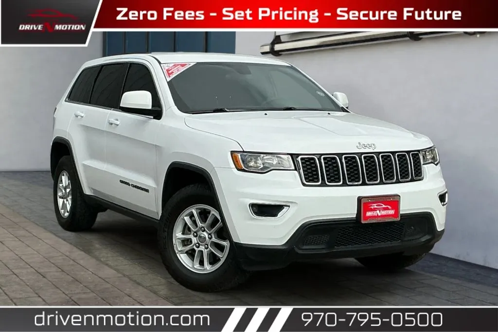 White 2019 Jeep Grand Cherokee Laredo Sport Utility 4D for sale in Greeley, CO